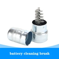 auto car wash cleaning battery wire brush post terminal cable cleaner dirt corrosion brushes hand tool car detailing brushes