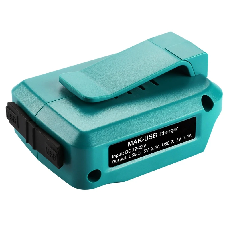 

Подходит для литиевой батареи Makita 12 В-22 в ADO05, USB Аккумуляторный адаптер