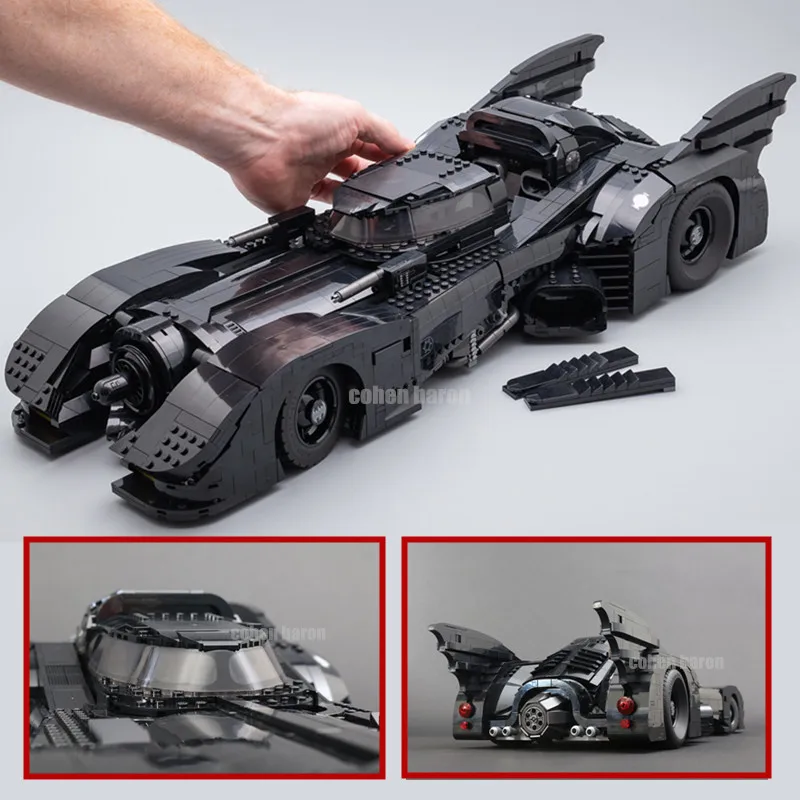 

1989 Technical 3856PCS Movie Batmobile Joker Figures Fit 76139 76161 Batwing Building Block Bricks Boy Toys Gift Kid Christmas