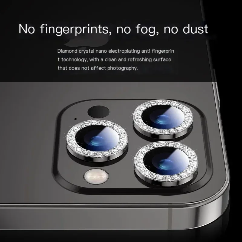 Закаленное стекло 9D для Iphone защитная пленка объектива камеры 15Pro Max 13 16 14Pro 2-3 шт.