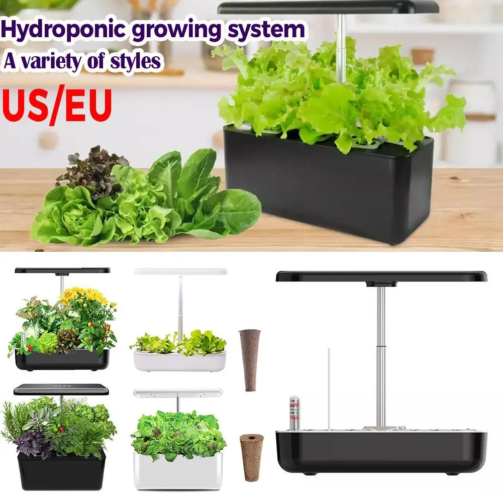 

Home Hydroponic Growing System with Led Grow Light Indoor Garden Automatic Timer 12 Pods Non-toxic Soilless Smart Garden Planter