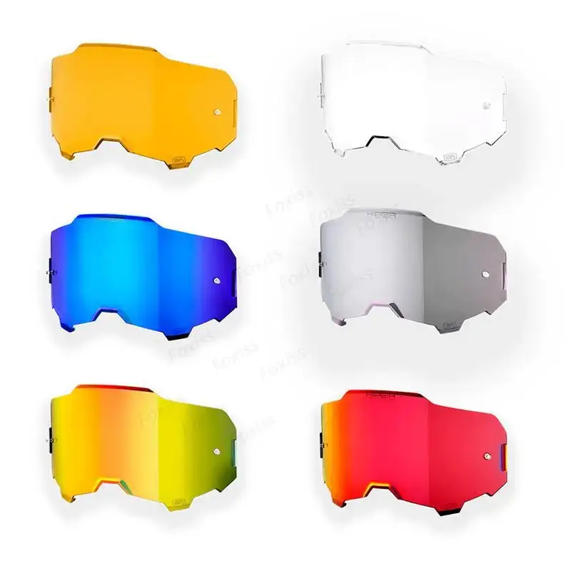 

100 ARMEGA Запасные Очки для фотосъемки, 6 цветов, HiPER Mirror, защитные очки для мотоциклов, внедорожников, мотокроссов