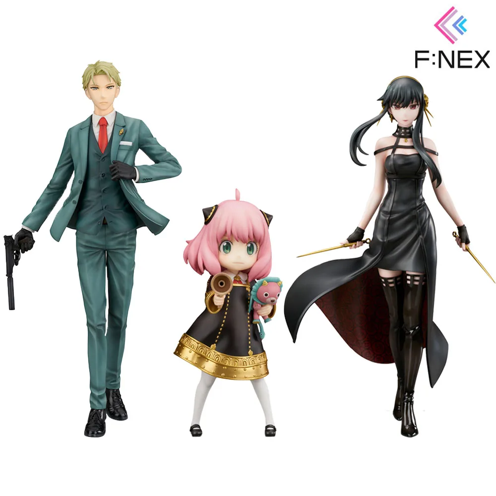 

FuRyu F:Nex 1/7 Spy Family Loid Anya Yor Forger Original Anime Figure Collectible Action Model Toys