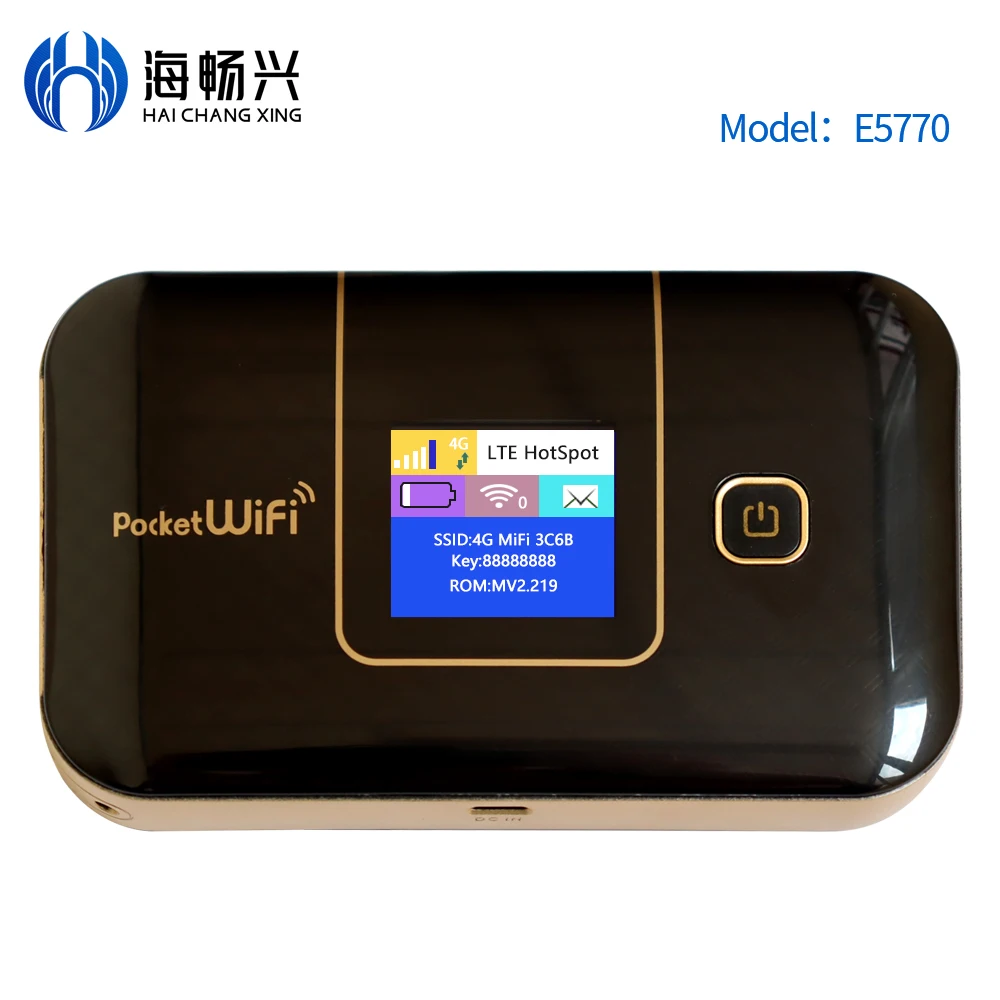 

По оптовой цене, E5770 4G Роутер CAT4, скорость 150Mbps, экран дисплея, уже поддерживает SIM-карту MIFI, прочный