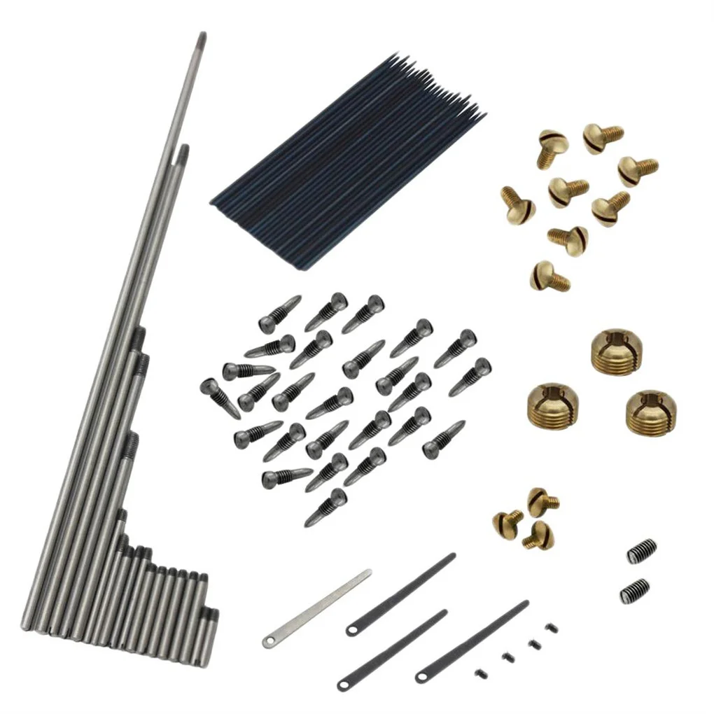 

94 Pieces Alto Sax Kit Metal Screws Spring Repairing Key Shaft Saxophone Spare Parts Accessories Professional Player