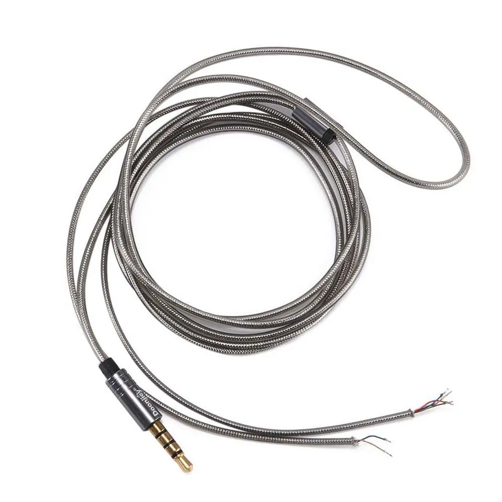 

HIFI Earphone Cable 3.5mm Jack Earphone Headphone Audio Cable Repair Replacement Cord Wire HIFI Earphone Cable