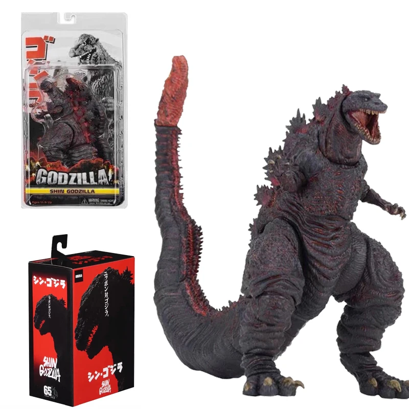 

Shin Godzilla Movie Version Action Figure Model Gojira Figma Movable Joints Dinosaur 17cm Monster Desktop Collection Toys Gift