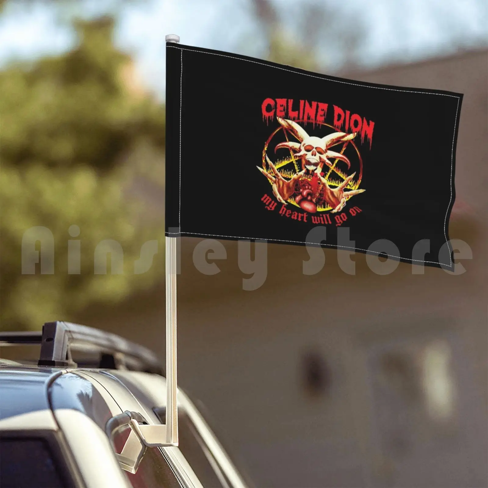 Постер для мужчин и женщин уличный декор в виде флага страны винтажный динаон |