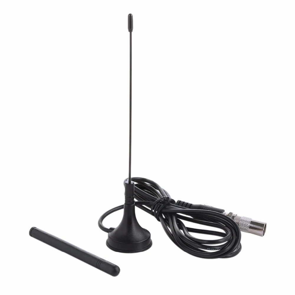 

Universal Indoor HD Digital Dual DTA-180 TV Aerial Mini Antenna Portable Magnetic Base UY8
