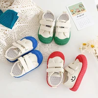 kids shoes for girl 2022 autumn new baby canvas shoes girls casual soft bottom non slip toddler boys candy color flats 1 8 years
