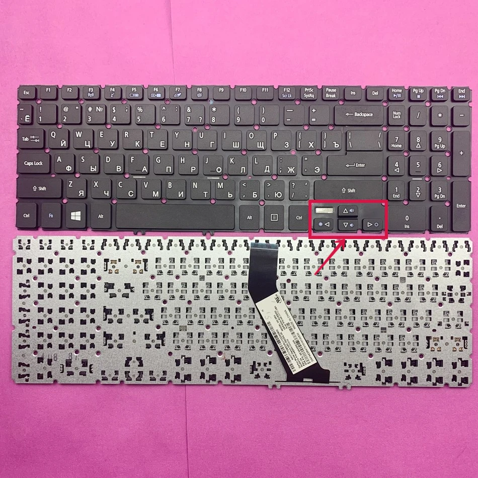 

Russian Laptop Keyboard For ACER Aspire V5-572 V5-572G V5-572P V5-572PG V5-573 V5-573G V5-573P V5-573PG RU Layout