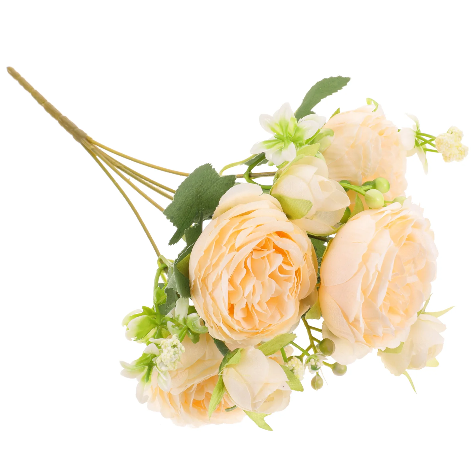 

Flowers Flower Artificial Wedding Silk Roses Faux Arrangements Fake Centerpieces Stems Party Decor Real Peonies Realistic