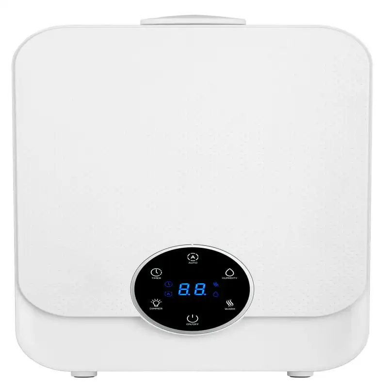 

Gal Ultrasonic Warm/Cool Mist Humidifier with Remote, White