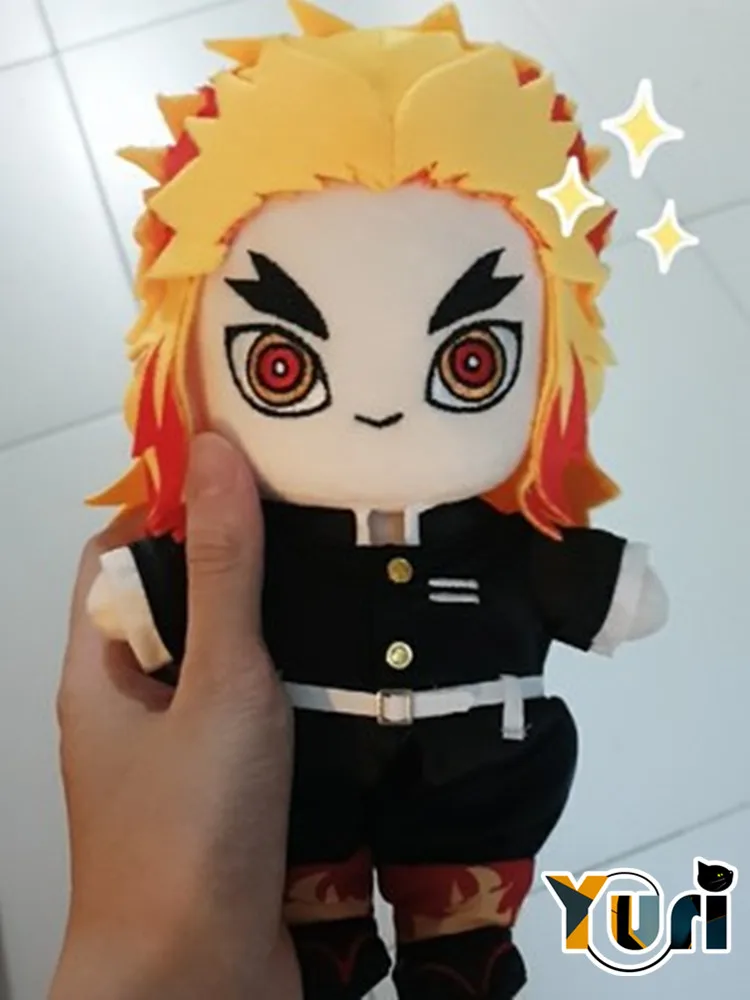 

Плюшевая кукла Yuri Anime Rengoku Kyoujurou, кукла с одеждой, игрушка, милая, милая, ограниченная серия, косплей, подарок C YM