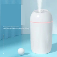 420ml usb silent air humidifier gentle night light aroma diffuser continuousintermittent spray can work for 8 12 hours home car