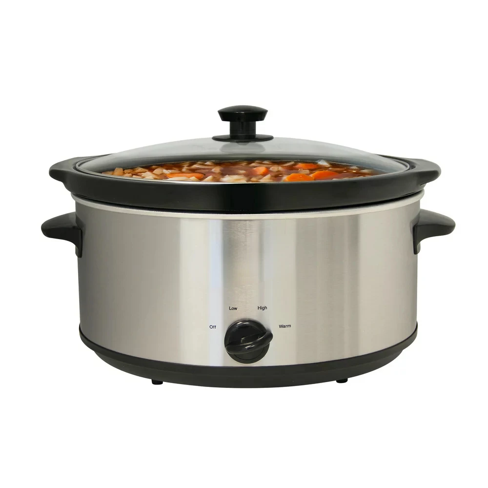 

6 . Oval Crockery Slow Cooker