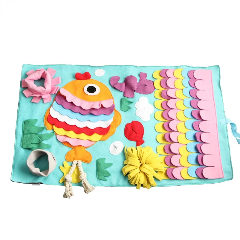 

Small and medium-sized dog Bite resistance relieves stress Slow Food Training Game Blanket Creative pet sniffing pad