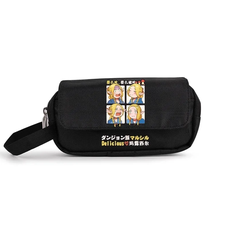 Аниме вкусные в подземелье Косплей Marcille Laios Senshi мультяшная Ткань Оксфорд