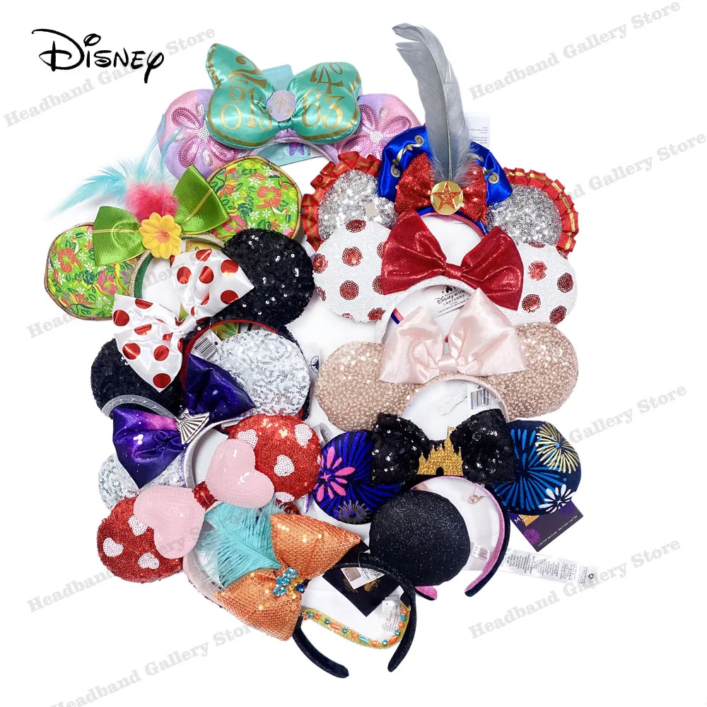 2022 New Fashion Disney Firework Headband Cartoon Black Bat Hairband Cosplay for Adults and Kids Hair Accessories