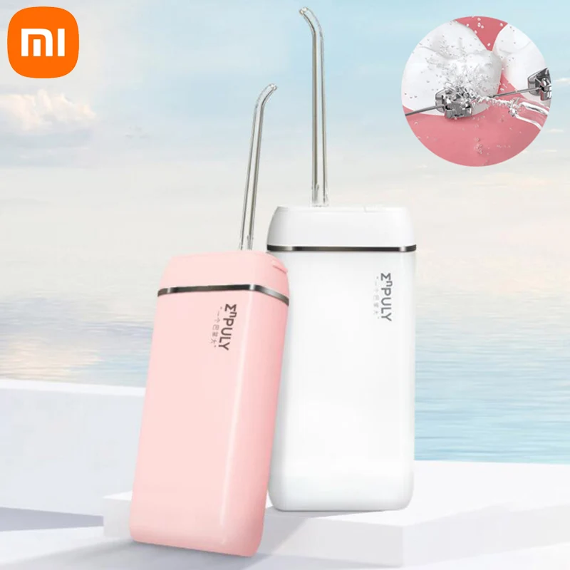 

NEW2022 Xiaomi Mijia ENPULY Portable Water Flosser M6 Plus TYPE-C Dental Water Floss Ipx8 Waterproof 140ml Dental Irrigator