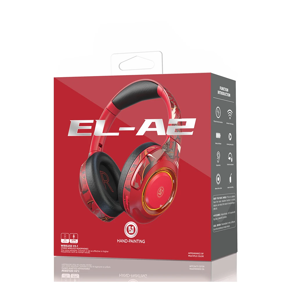 

Bluetooth-compatibility Headphone Noise Reduction Handsfree Call Game Headset