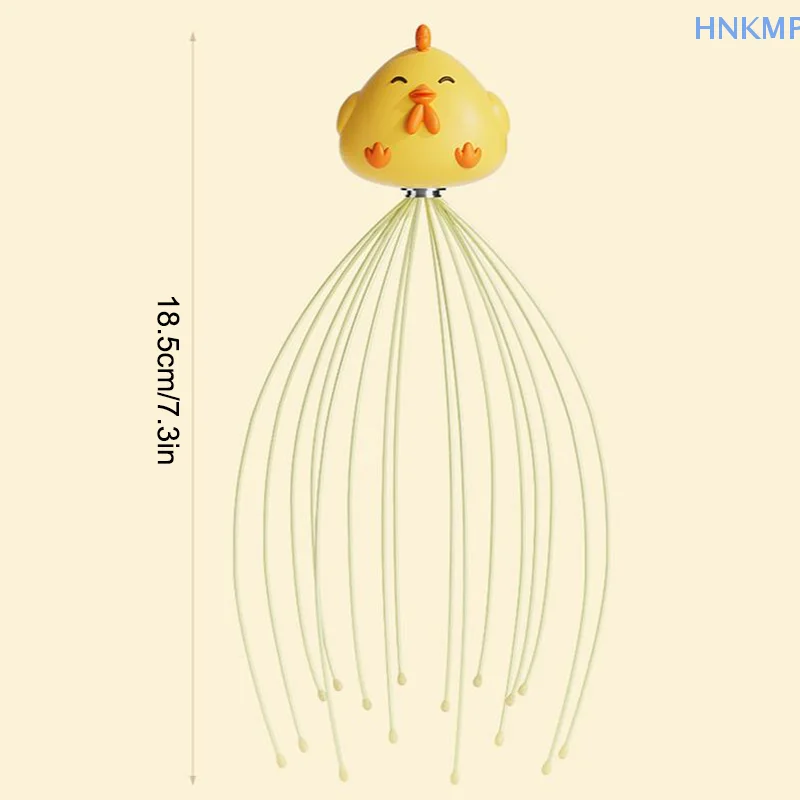 Массажеры для кожи головы с 16-зубцами ручной массаж скребок глубокой релаксации