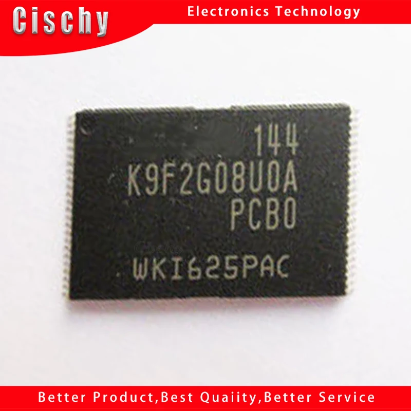 1 шт./Лот K9F2G08UOA-PCBO K9F2G08UOA K9F2G08U0A-PCB0 K9F2G08U0A TSOP48 в наличии