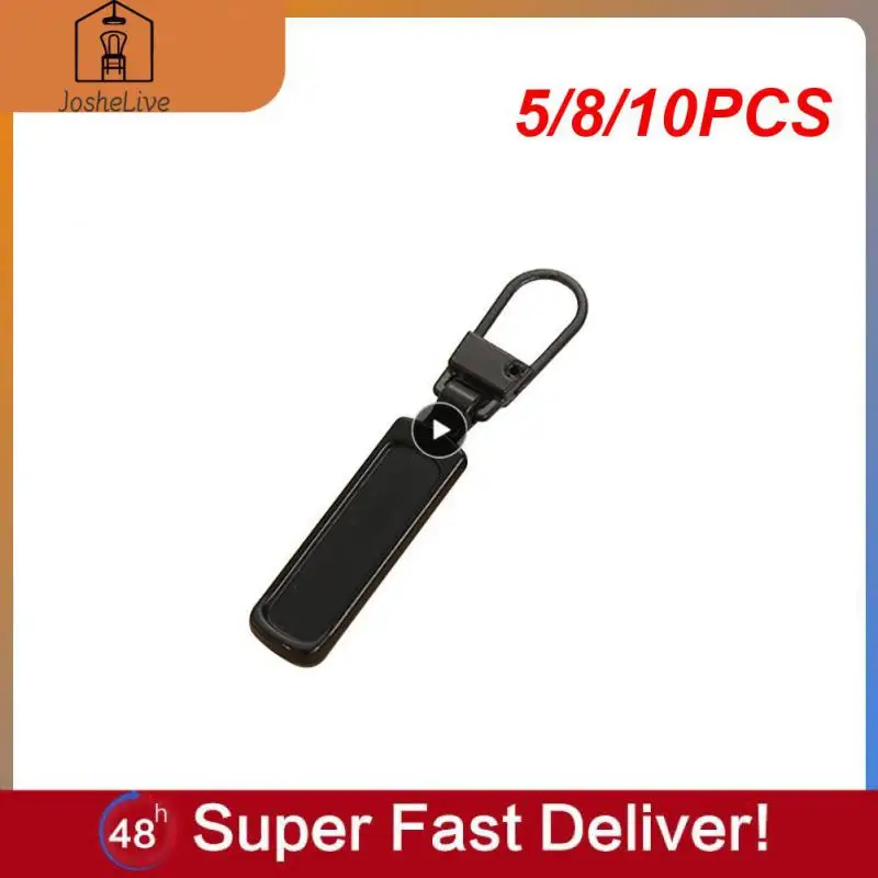 

5/8/10 шт., металлические износостойкие бегунки на молнии