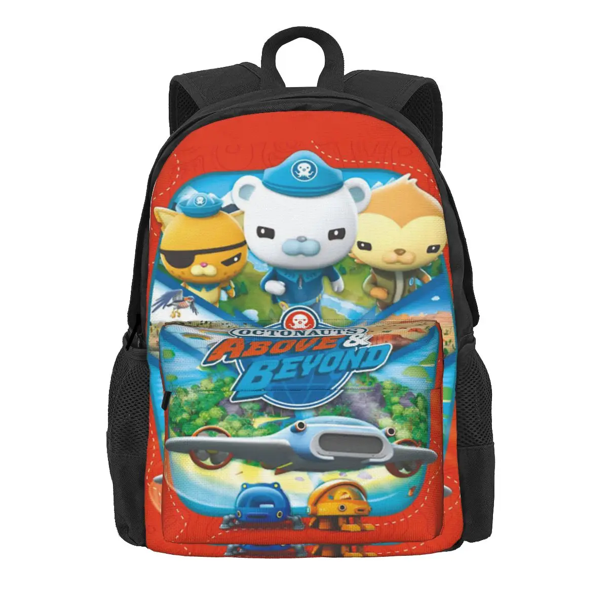 

The Octonauts Tv Show Women Backpack Fashion Children School Bag Anime Computer Mochila Boys Girls Large Capacity Rucksack