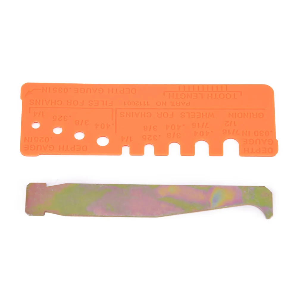 

2Pcs Set General Chainsaw Chain Tool Bar Groove Cleaner & Quick-Check Gauge Chainsaw Tool Accessories