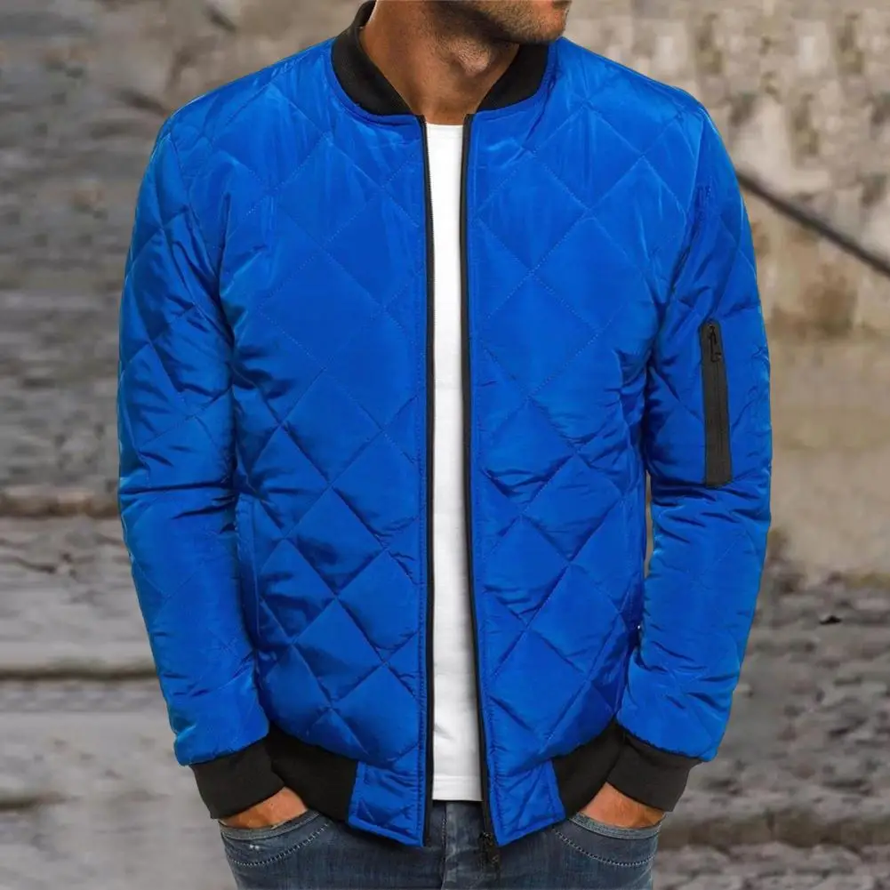 

Trendy Men Coat All Match Cozy Thick Zipper Jacket Coat Men Jacket Men Jacket