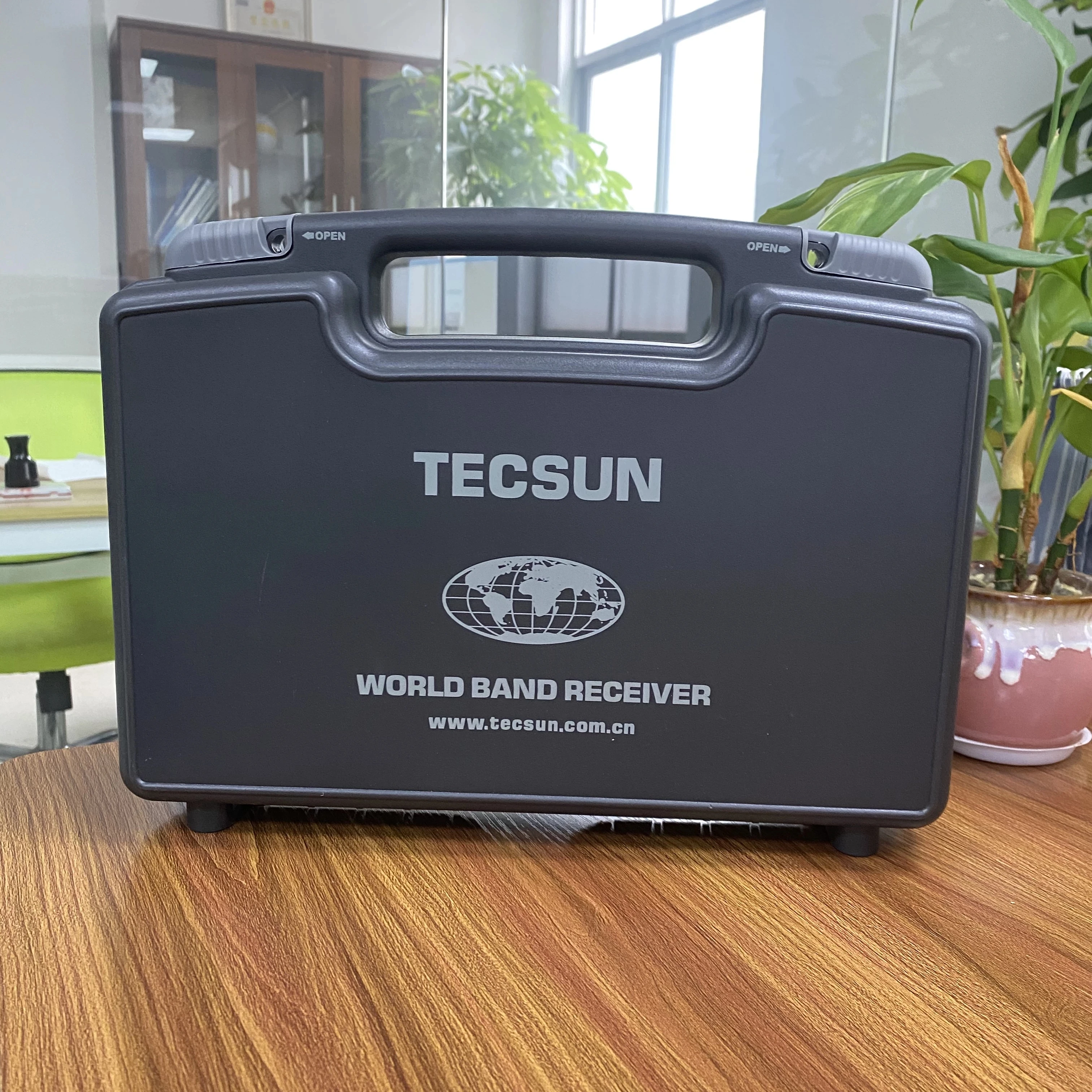Портативный стерео-радиоприемник Tecsun Полнодиапазонный FM-приемник с двумя