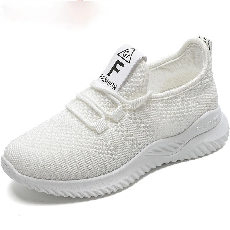 

Mesh Sneakers Students 2021 Spring Summer New Women Shoes Korean Fashion Running Shoes White Breathable Mesh Shoes