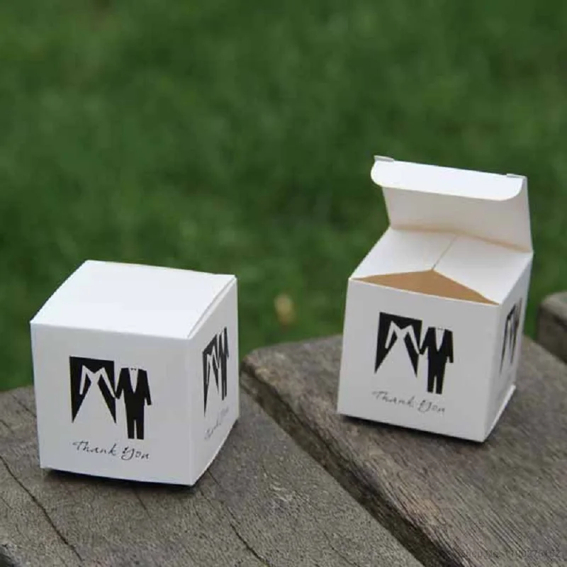 Candy Boxes Wedding Favors Decorations And Gifts Box For Guests 2*2*2inch Party Supplies