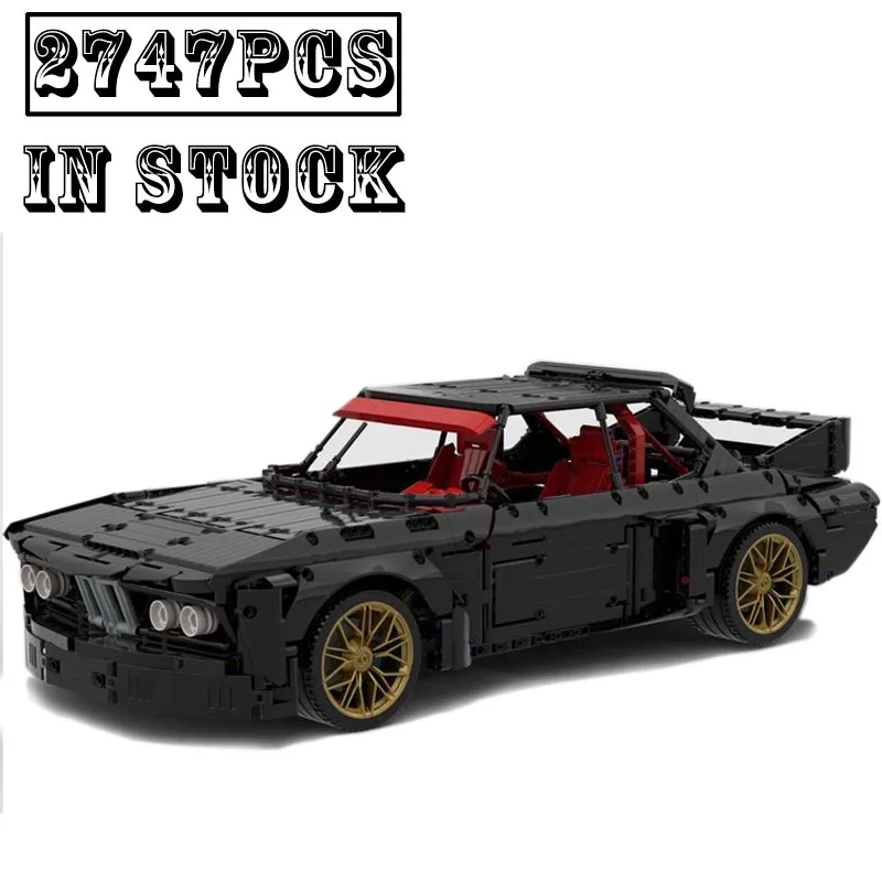 

Новый строительный блок в масштабе 1:8 M3 E30 MOC-131591 Technology, спортивный автомобиль с дистанционным управлением, сборные игрушки, модель для мальч...