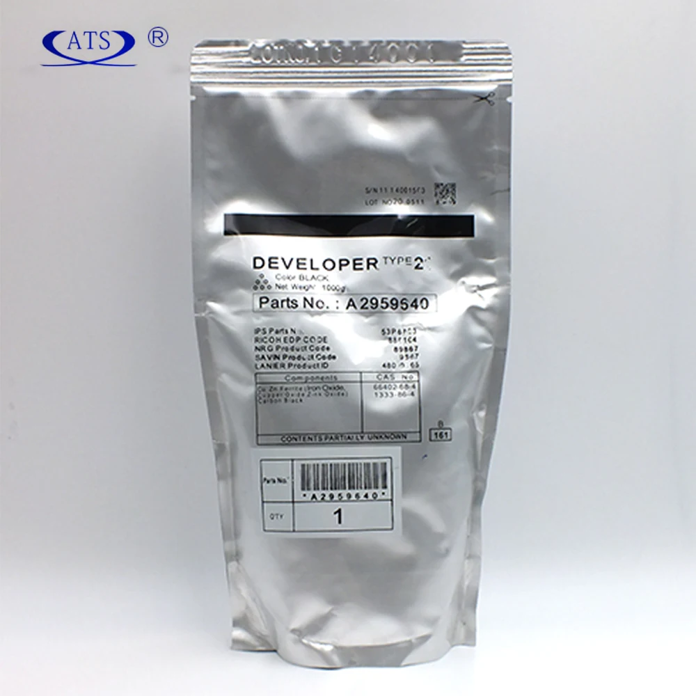 Sobresselentes da Copiadora para Ricoh pó do Colaborador tipo 21 A2959640 Af1085 Af2090 Af1105 Af2105 Af1075 1pc Peças