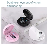 t15 waterproof sport bluetooth headset with mirror music wireless headset hi fi stereo music with a microphone ears touch 5 2 h