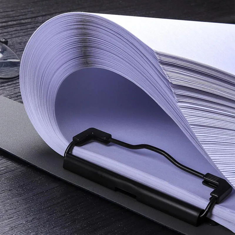 Папка-клипса А4 для записей держатель двойные клипсы органайзер Канцтовары школы