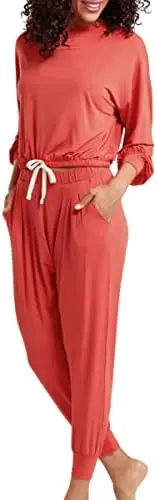 

Pijama Cropped Manga Longa Modal Soft Feminino