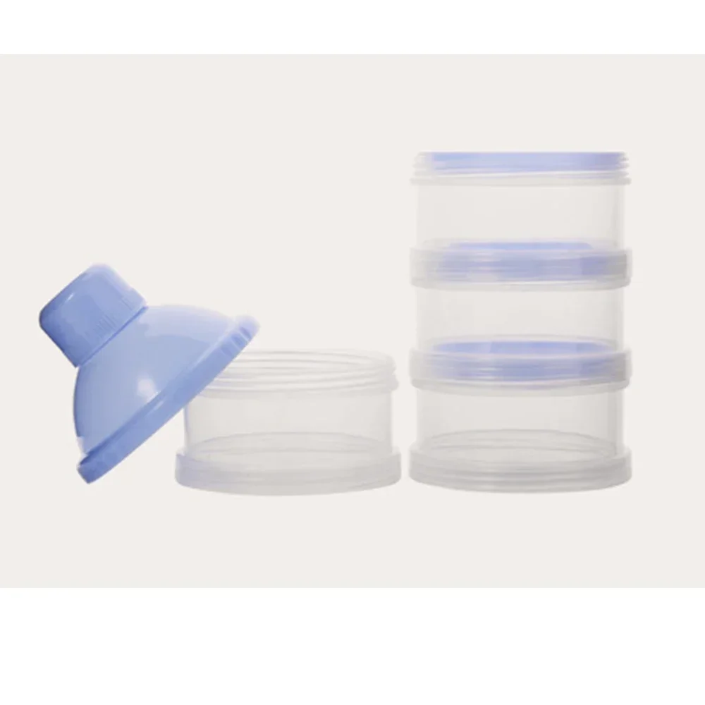 Портативные 4 упаковки контейнеров для хранения детского питания дозаторов