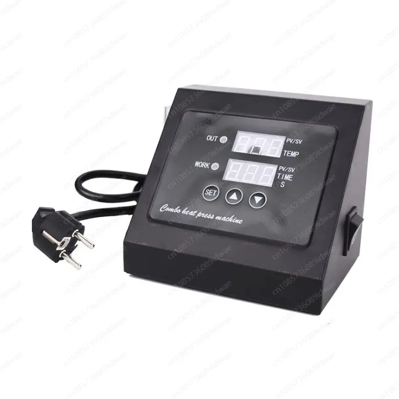 110 В/220 В термопресс цифровой блок управления для футболки кружка черная крышка