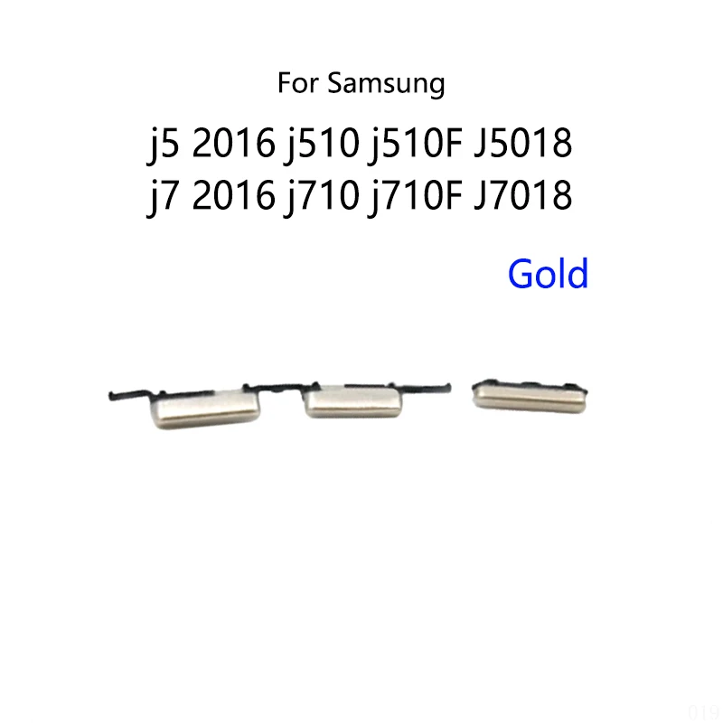 

Кнопка включения/выключения питания для Samsung Galaxy J5 100 J510 J510F J5108 J7 J710 J710F J7108, 2016 шт.