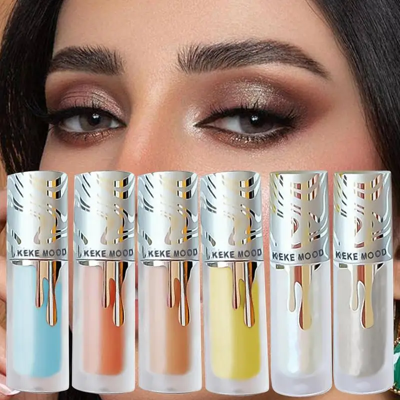 

Liquid Eyeshadow Shimmer And Shiny Waterproof Sequins Glitter Highlighter Eyeliner Eye Shadow Highly Pigmented Pen Party Makeup