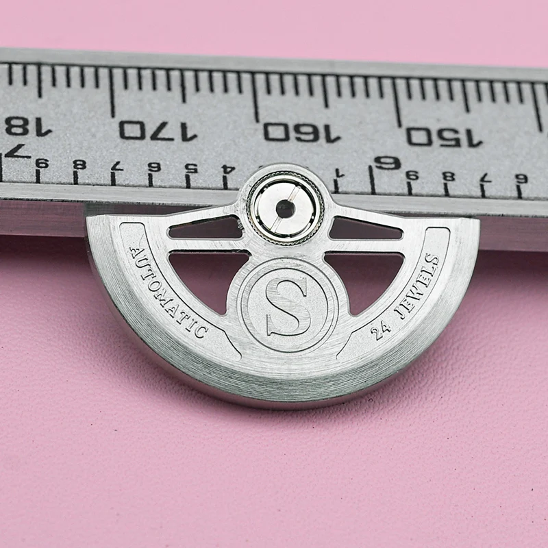 Mod Seiko Automatic Hammer Rotor Oscillating weight Metal S Hammer fit Seiko NH35 NH36 NH38 NH39 4R 6R Movement Replace Parts