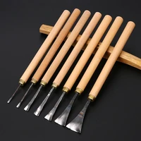 hand deep round carving knife hardwood handle woodworking hobby art craft making tools hand forged engraving chisels