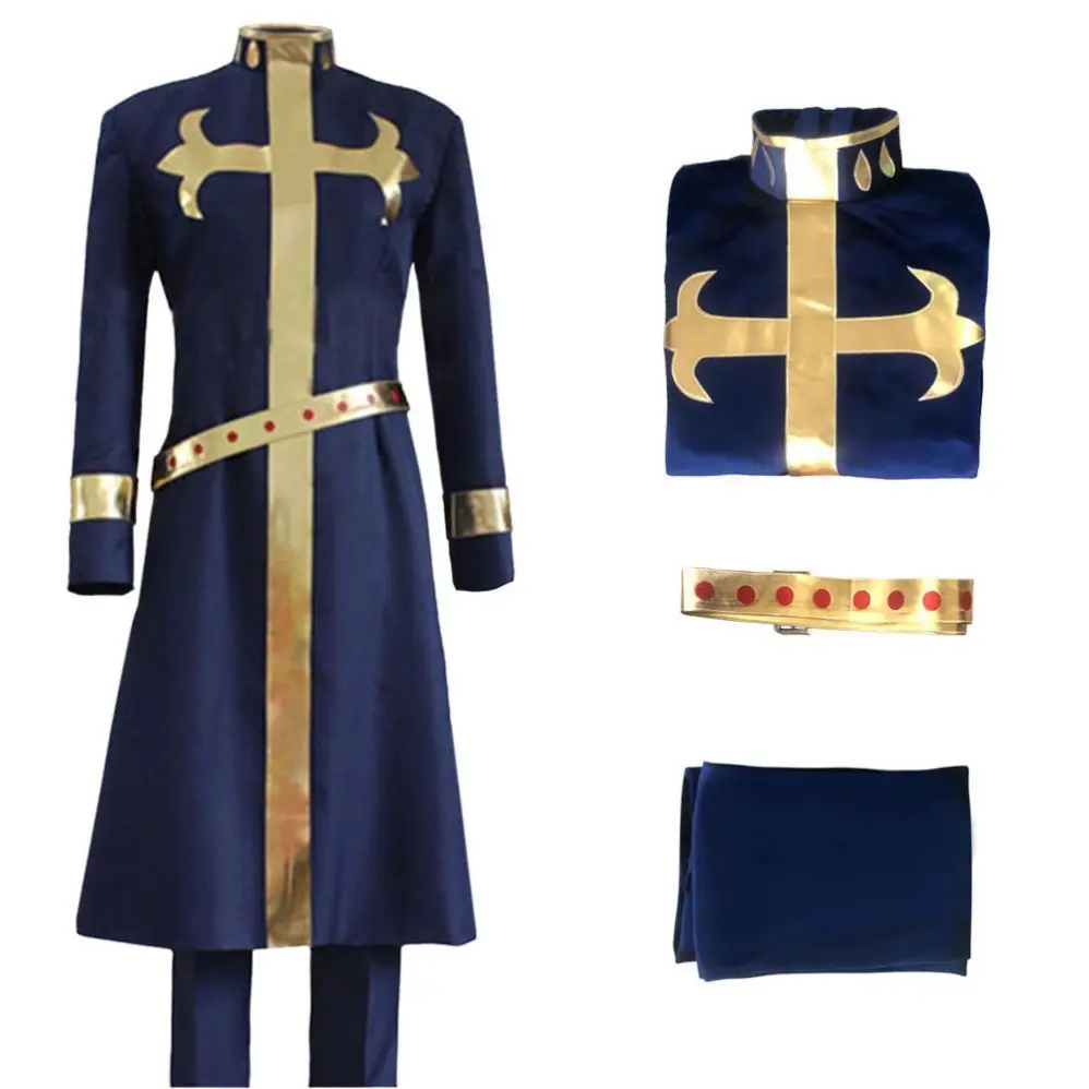 

Anime Cos Enrico Pucci Cosplay Costumes Halloween Christmas Party Uniform Sets Suits