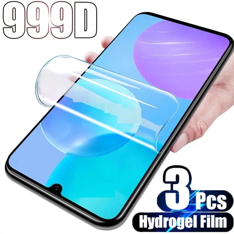 

Гидрогелевая пленка для Honor 50 60 30 20 10 Nova 9 Pro 10i 20i X10 9X 8X, пленка для экрана Huawei P30 P40 P50 Lite Pro, 3 шт.