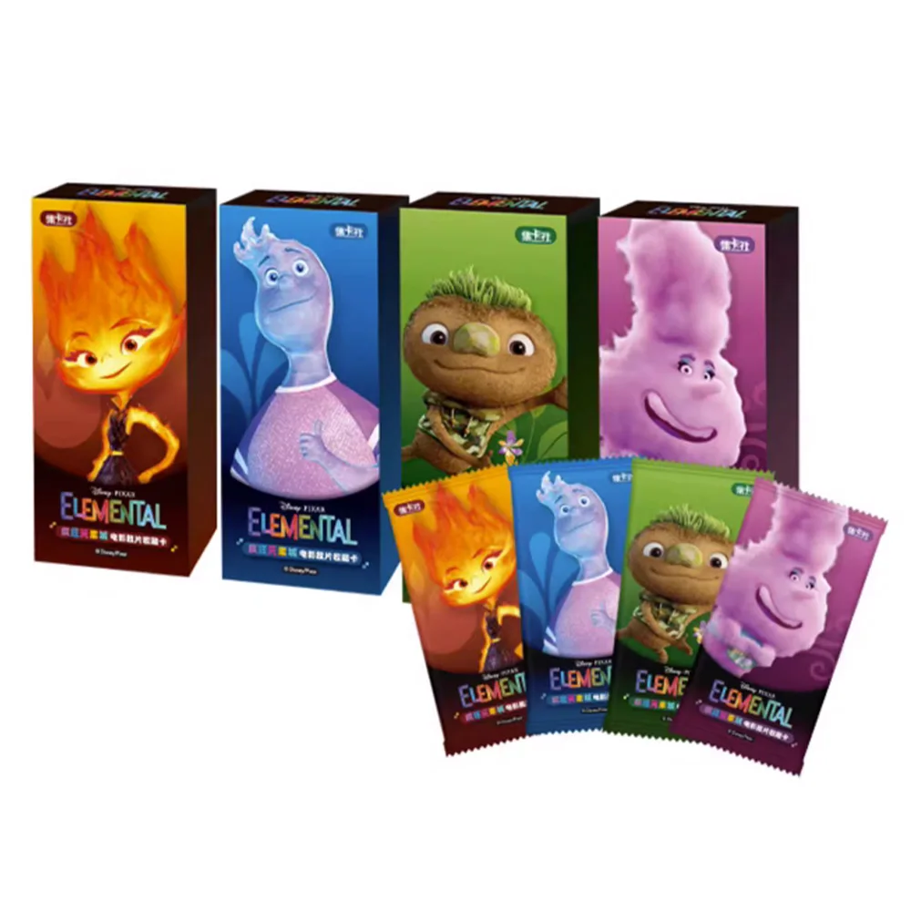 

Disney Elemental Cards Disney Series Movie Films Collector's Cards Toy Gifts for Kids