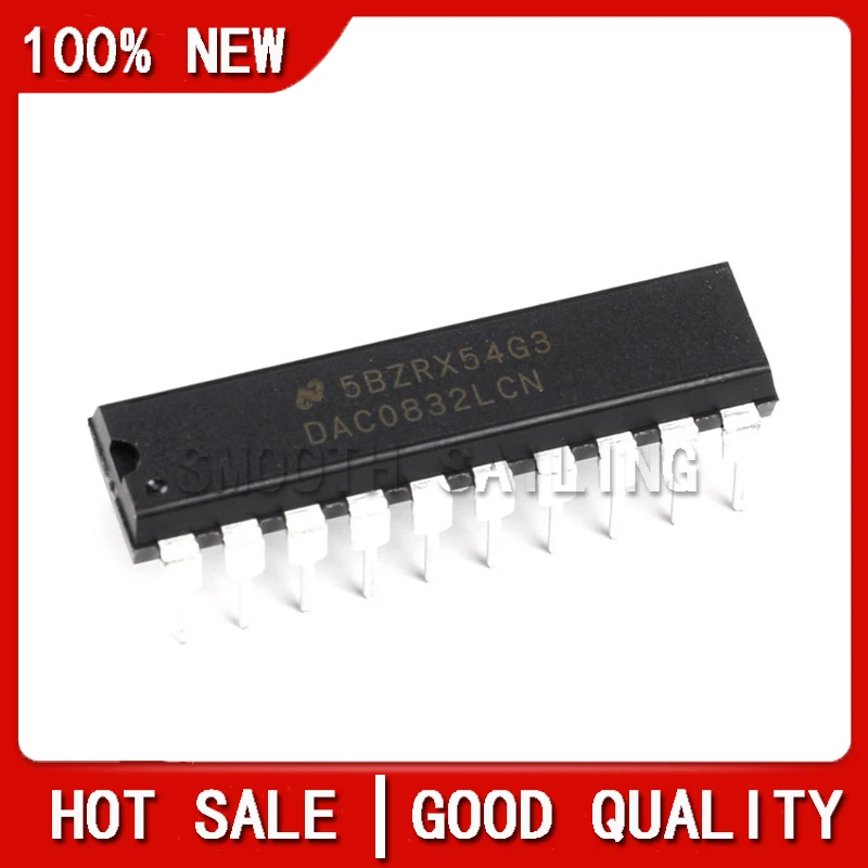 10 шт./лот 100% Новый оригинальный ADC0809CCN ADC0809 ADC0808CCN DIP28 DAC0832LCN DAC0832 ADC0804LCN DIP-20 8-битный ADC-чип