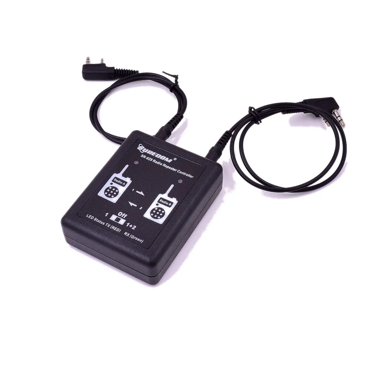 

Surecom SR629 2 In 1 Repeater Controller & 2 Cable for TYT Kenwood Baofeng ICom Motorola Two Way Radio Relay Box Accessory